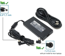 Load image into Gallery viewer, 180W AC Adapter Power Charger For Acer Predator Helios 300 Gaming laptops PH315-52-78VL PH315-52-710B Triton 500 PT515-51-75BH Aspire V Nitro Series Compatible AK.180AP.010, AK.180AP.020, KP.18001.002
